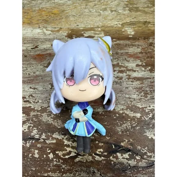 Genshin Impact Capsule Collection Set of 7 Mini Figures PVC Anime - Picture 3 of 8